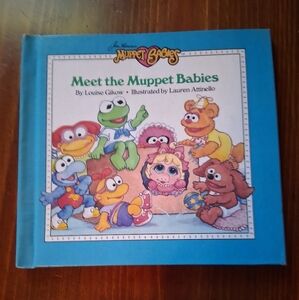 Vintage Meet the Muppet Babies Book